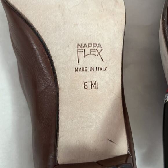 BALLY NAPPA FLEX LEATHER PUMPS SIZE‎ 8M - Picture 6 of 6